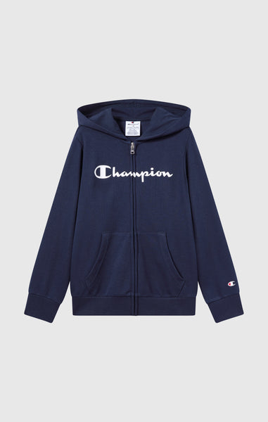 Boys' Full Zip Hoodie with Maxi Logo