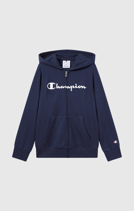 Boys' Full Zip Hoodie with Maxi Logo