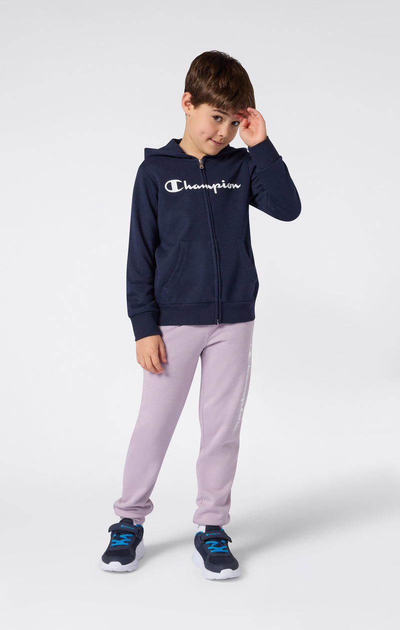 Boys' Full Zip Hoodie with Maxi Logo