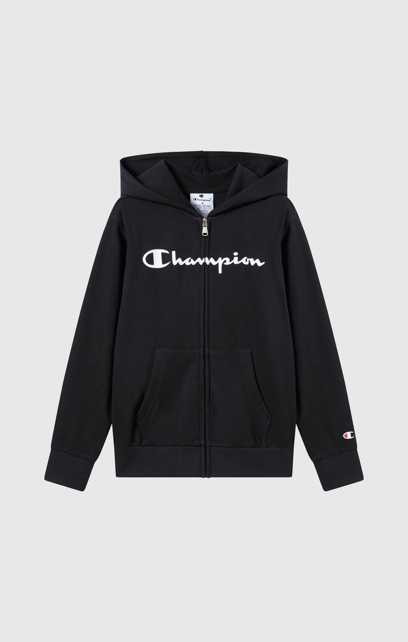 Boys' Full Zip Hoodie with Maxi Logo
