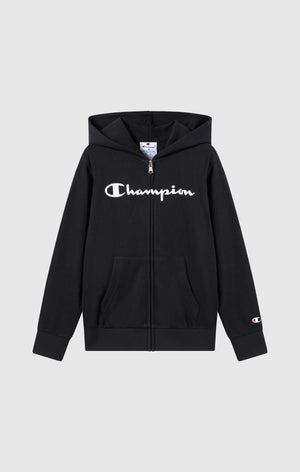 Boys' Full Zip Hoodie with Maxi Logo