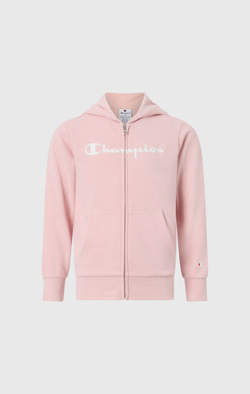 Sudadera con Capucha de Niño con Cremallera Completa y Maxi Logo