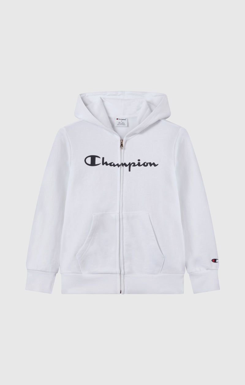 Boys' Full Zip Hoodie with Maxi Logo