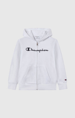 Boys' Full Zip Hoodie with Maxi Logo