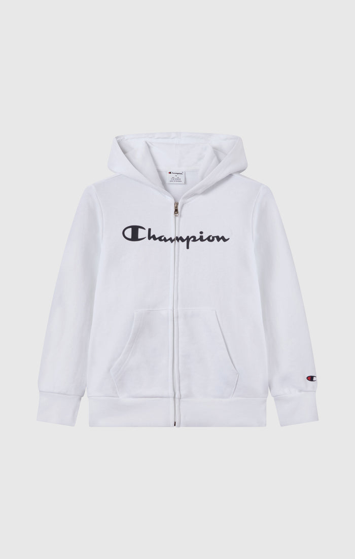 Boys' Full Zip Hoodie with Maxi Logo