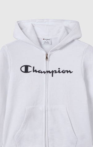 Boys' Full Zip Hoodie with Maxi Logo