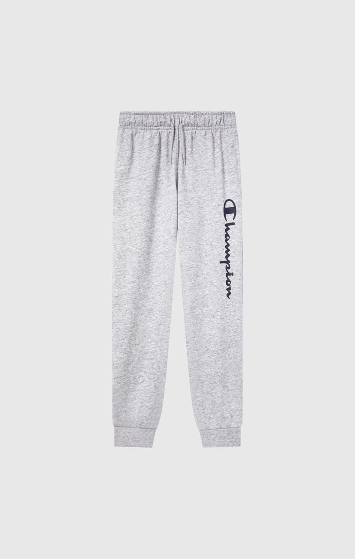 Leichte Jogger-Hose mit Rippbündchen und Großem Gedrucktem Logo für Jungen