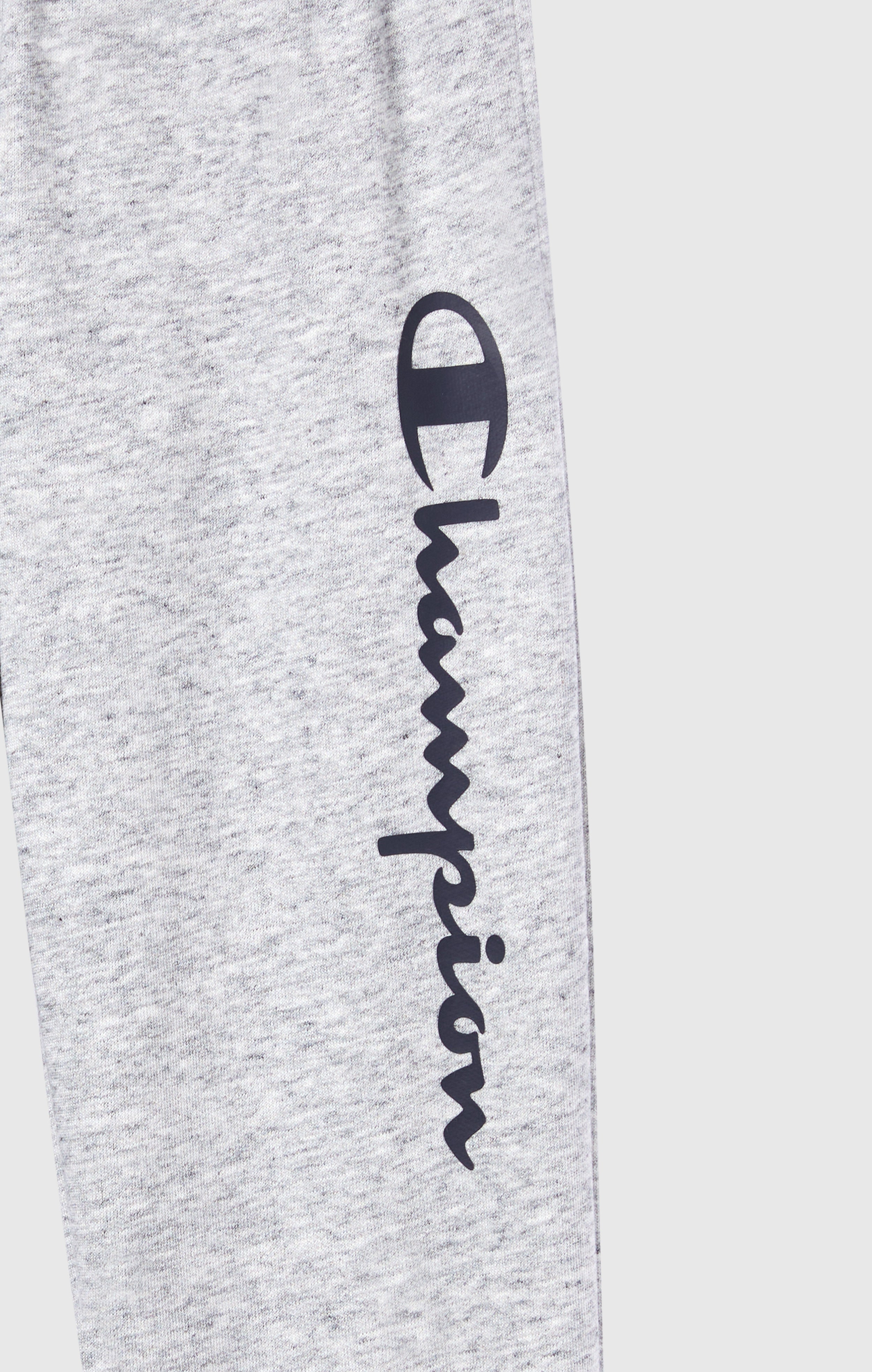 Pantalon Jogger Léger avec Bas en Côte et Maxi Logo Imprimé pour Garçon