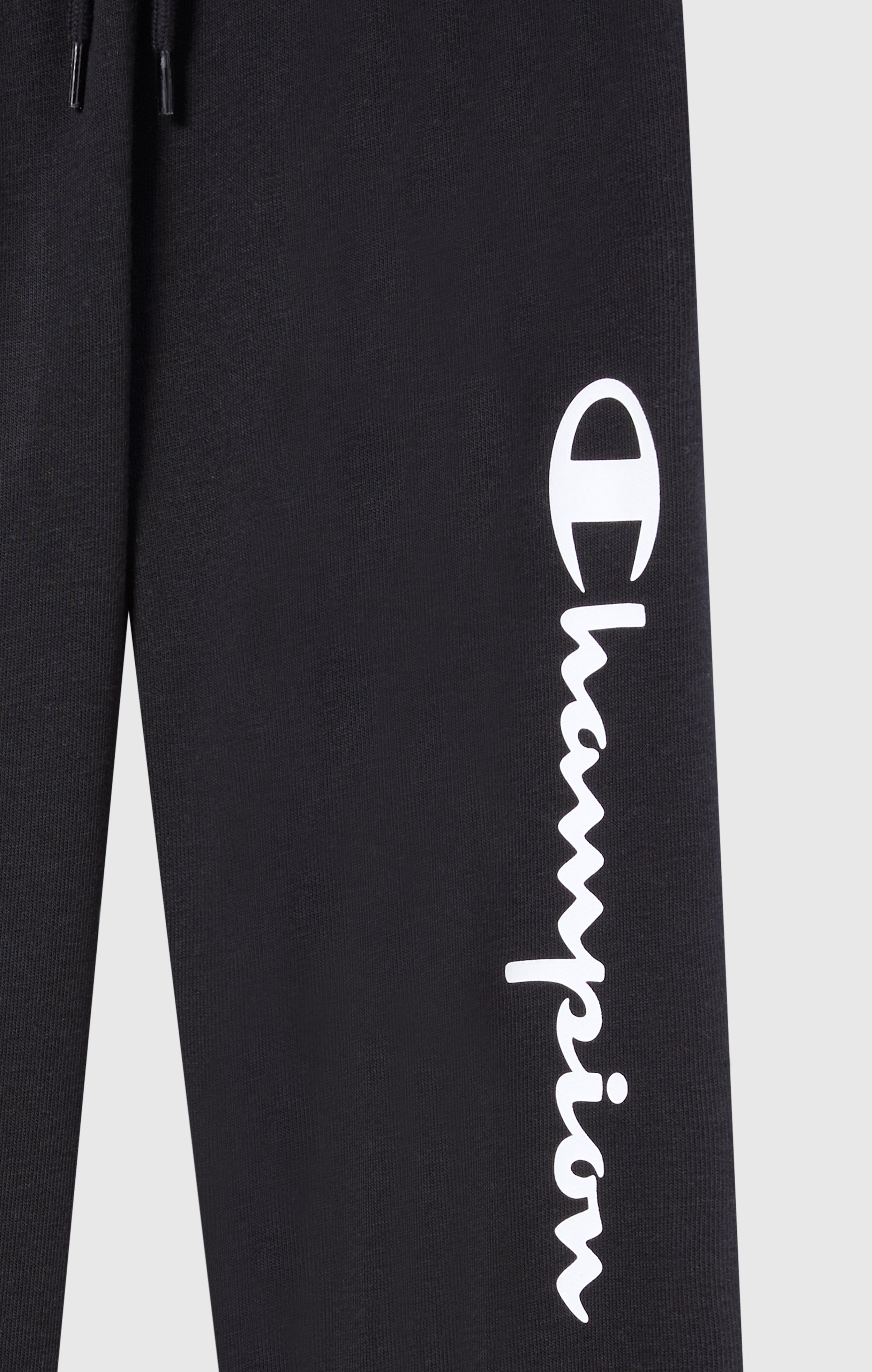 Boys’ Lightweight Jogger Pants with Rib Cuffs and Maxi Printed Logo