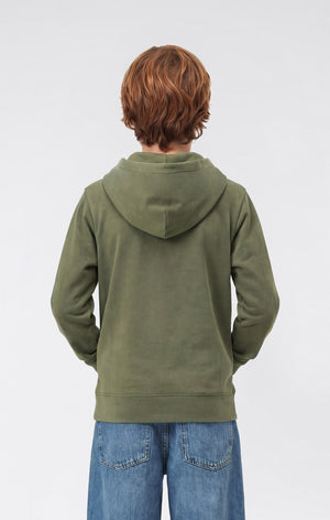 Jungen Kapuzenpullover im Washed-Look Icons