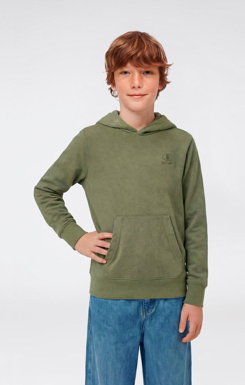 Jungen Kapuzenpullover im Washed-Look Icons