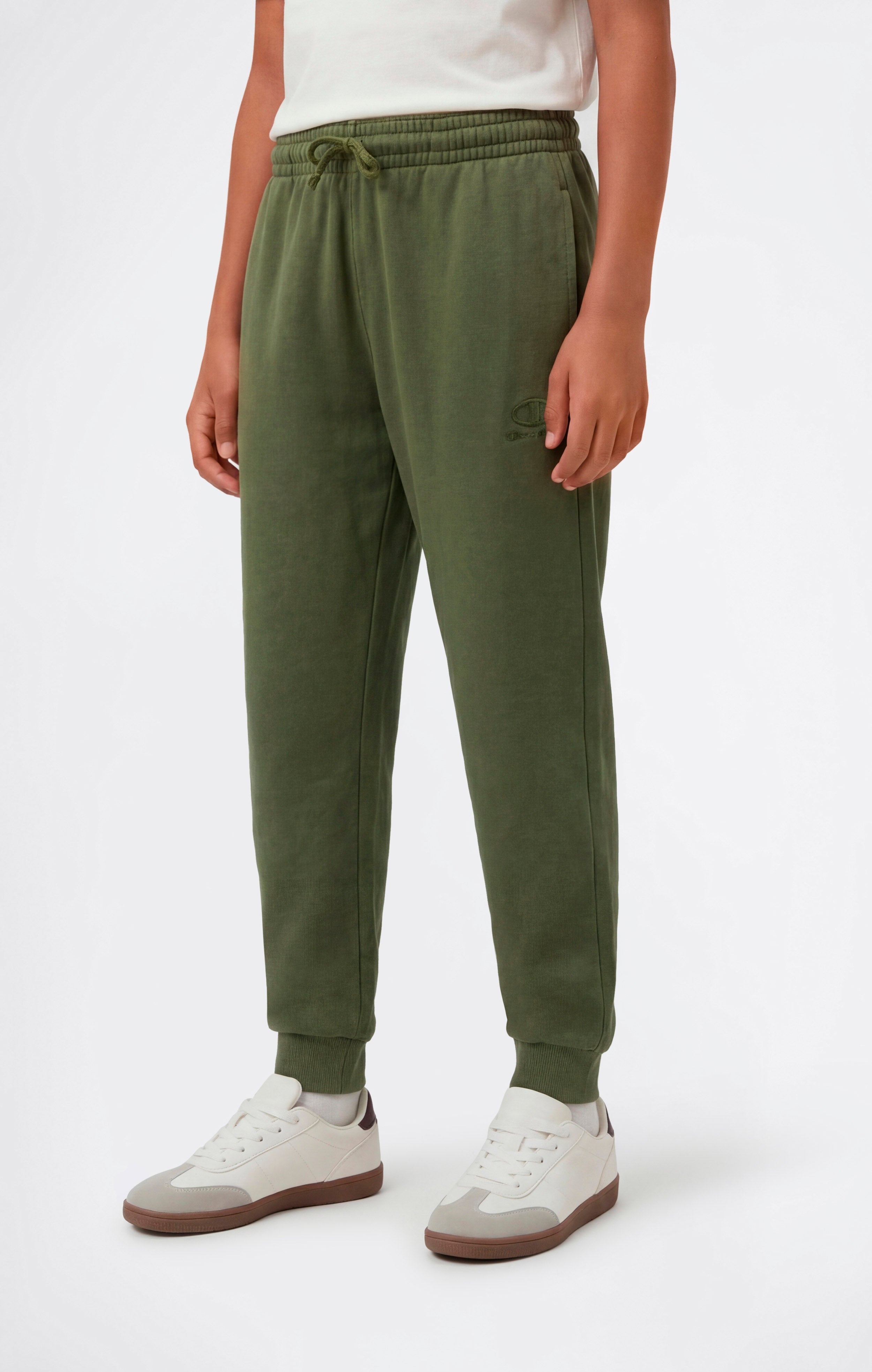Pantalon à bords-côtes effet délavé pour garçon Icons