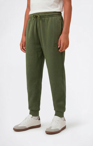 Pantalon à bords-côtes effet délavé pour garçon Icons