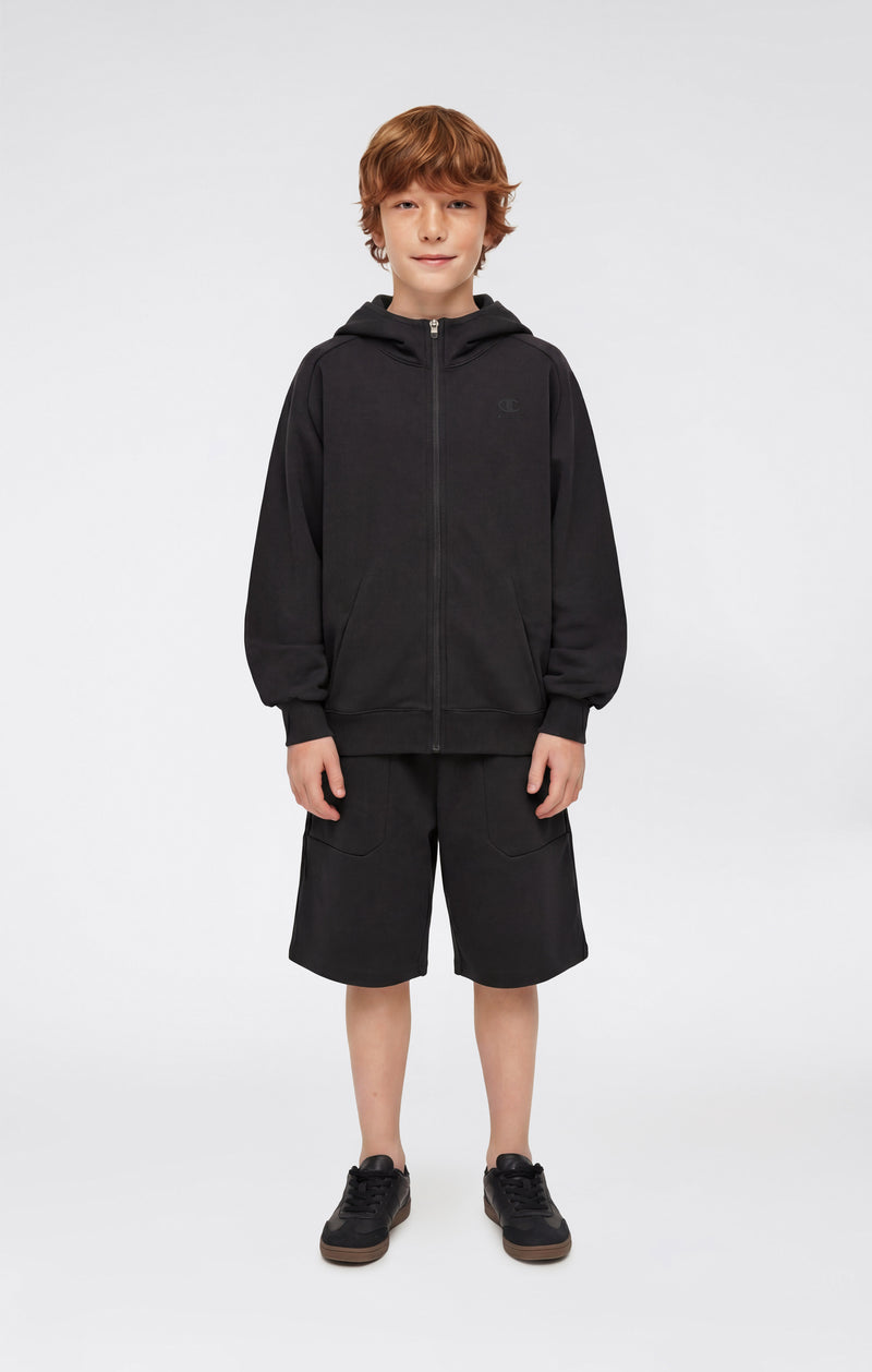 Sudadera con Capucha y Cremallera Completa C-Tech para Niño