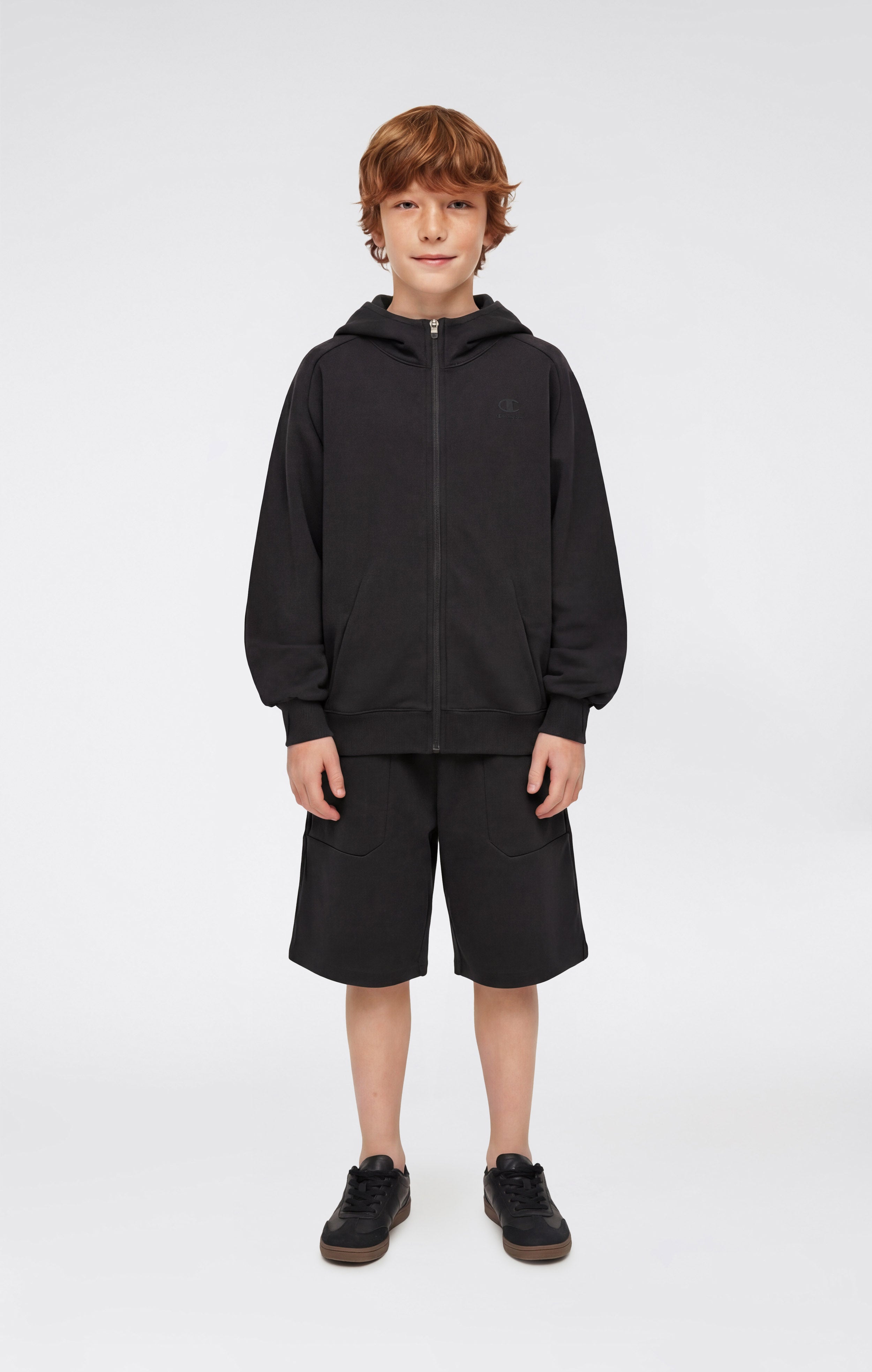 Sudadera con Capucha y Cremallera Completa C-Tech para Niño