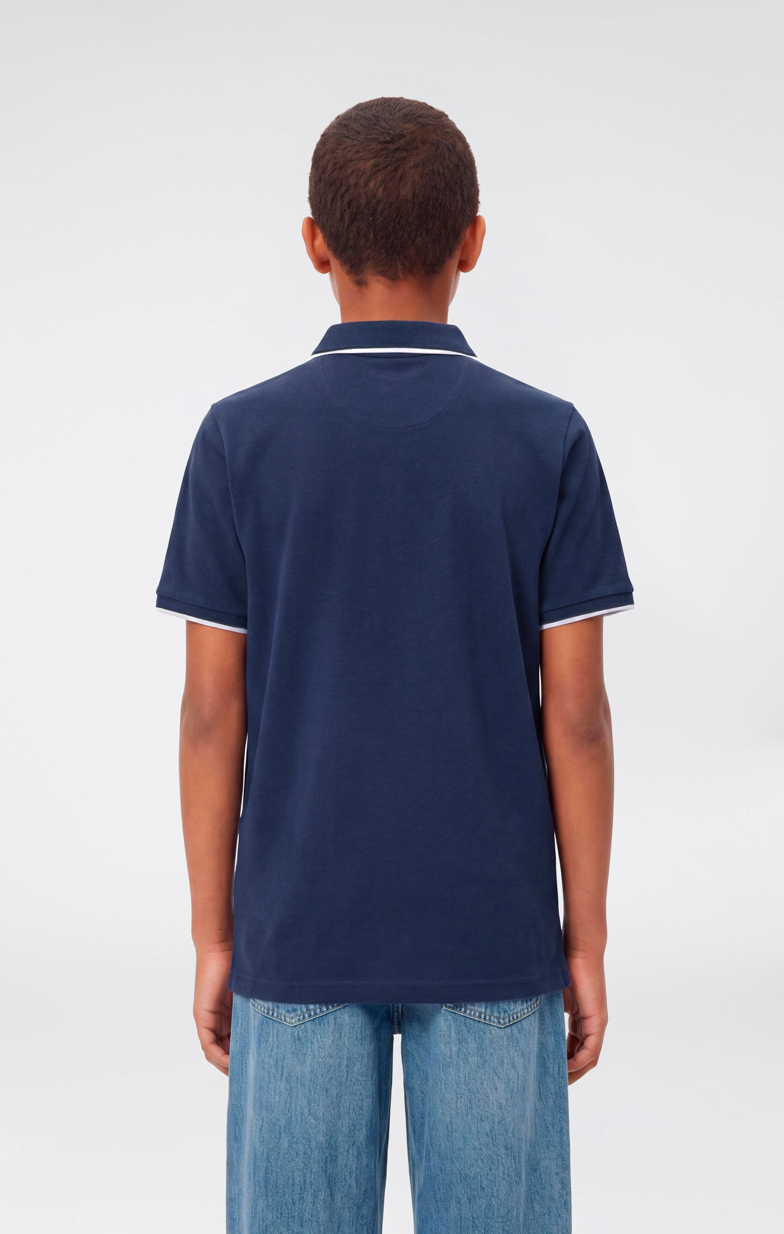 Polo en Coton Piqué pour Garçon
