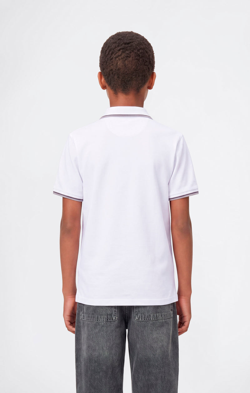 Polo en Coton Piqué pour Garçon