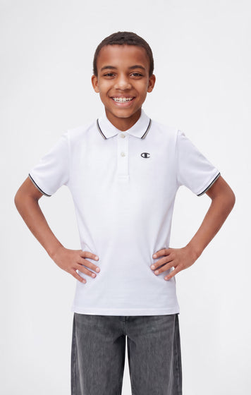 Boys’ Cotton Piqué Polo