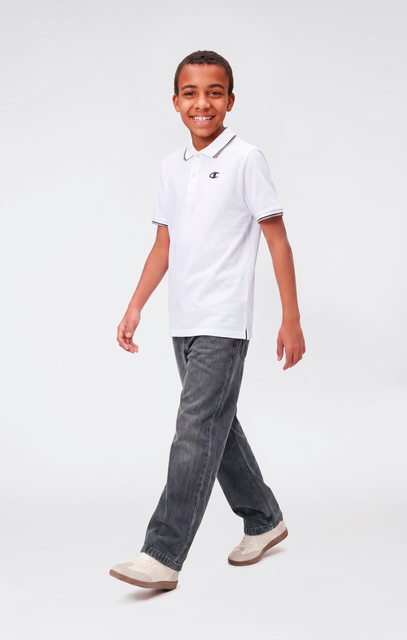 Polo en Coton Piqué pour Garçon