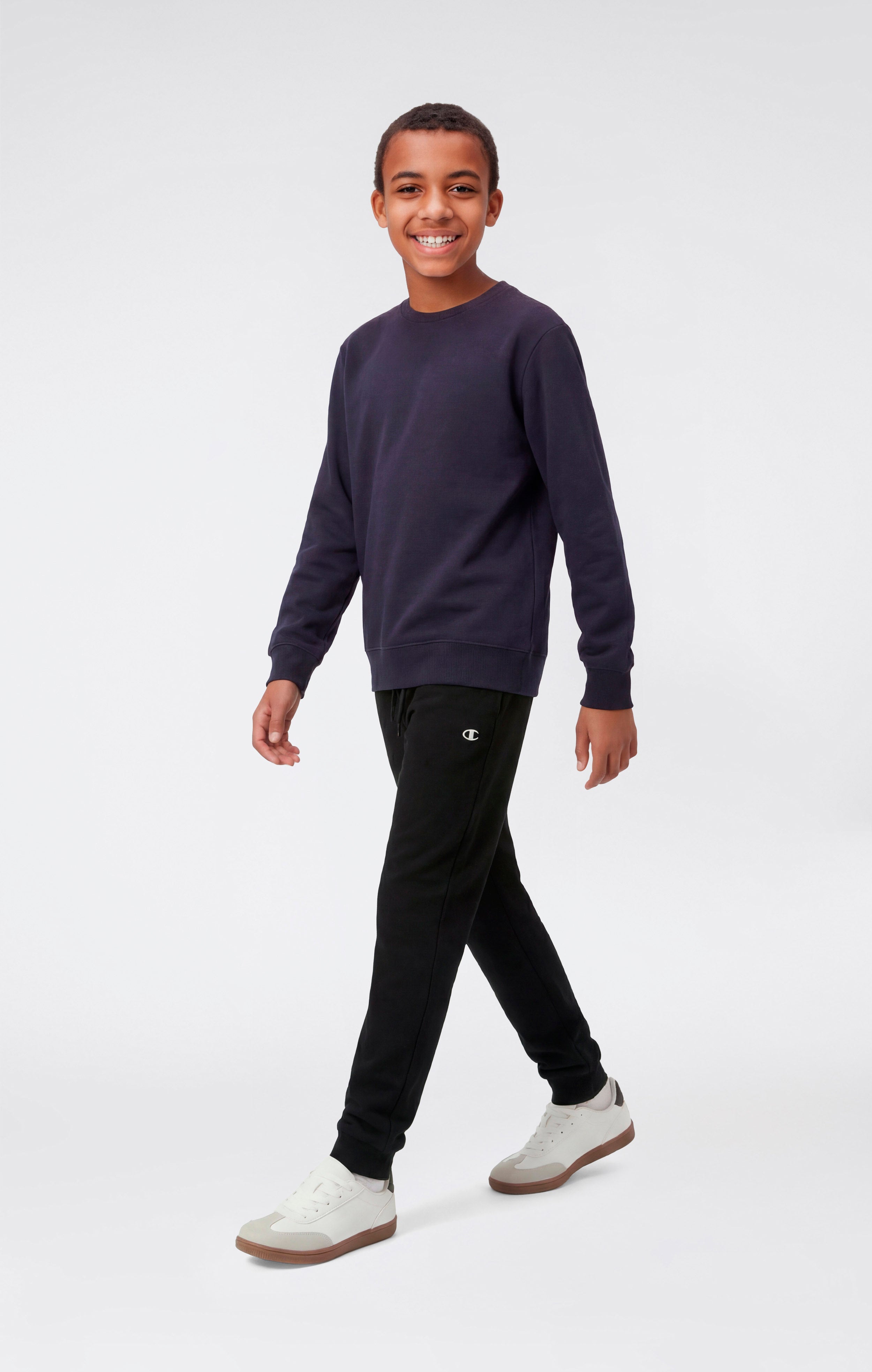 Pantalon Jogger Léger avec Bas en Côte pour Garçon Icons