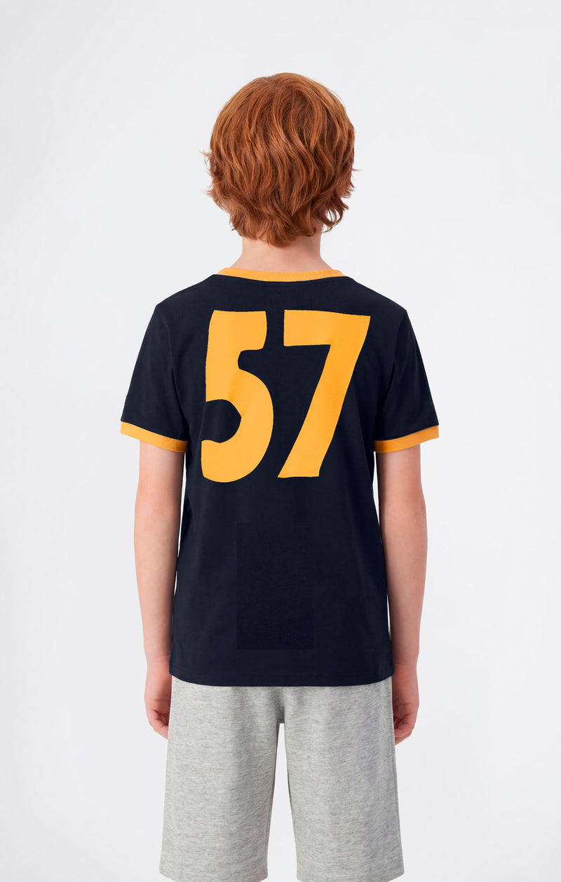 Boys’ Ringer T-Shirt with Graphic