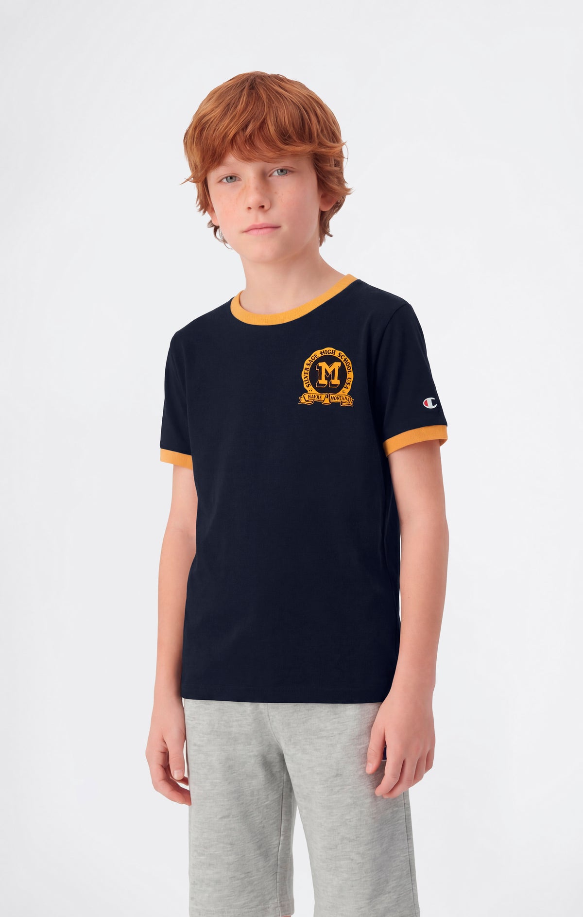 T-shirt Ringer avec graphique pour enfant