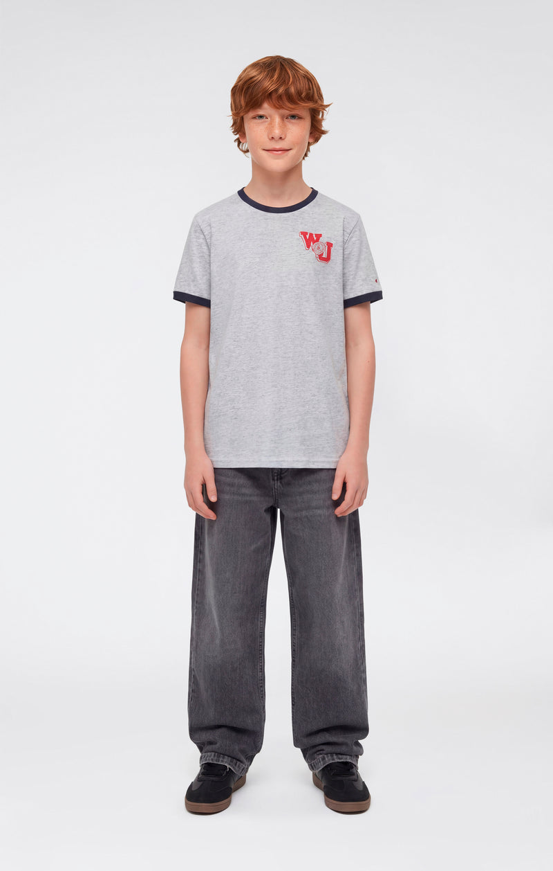 T-shirt Ringer con Grafica da Bambino