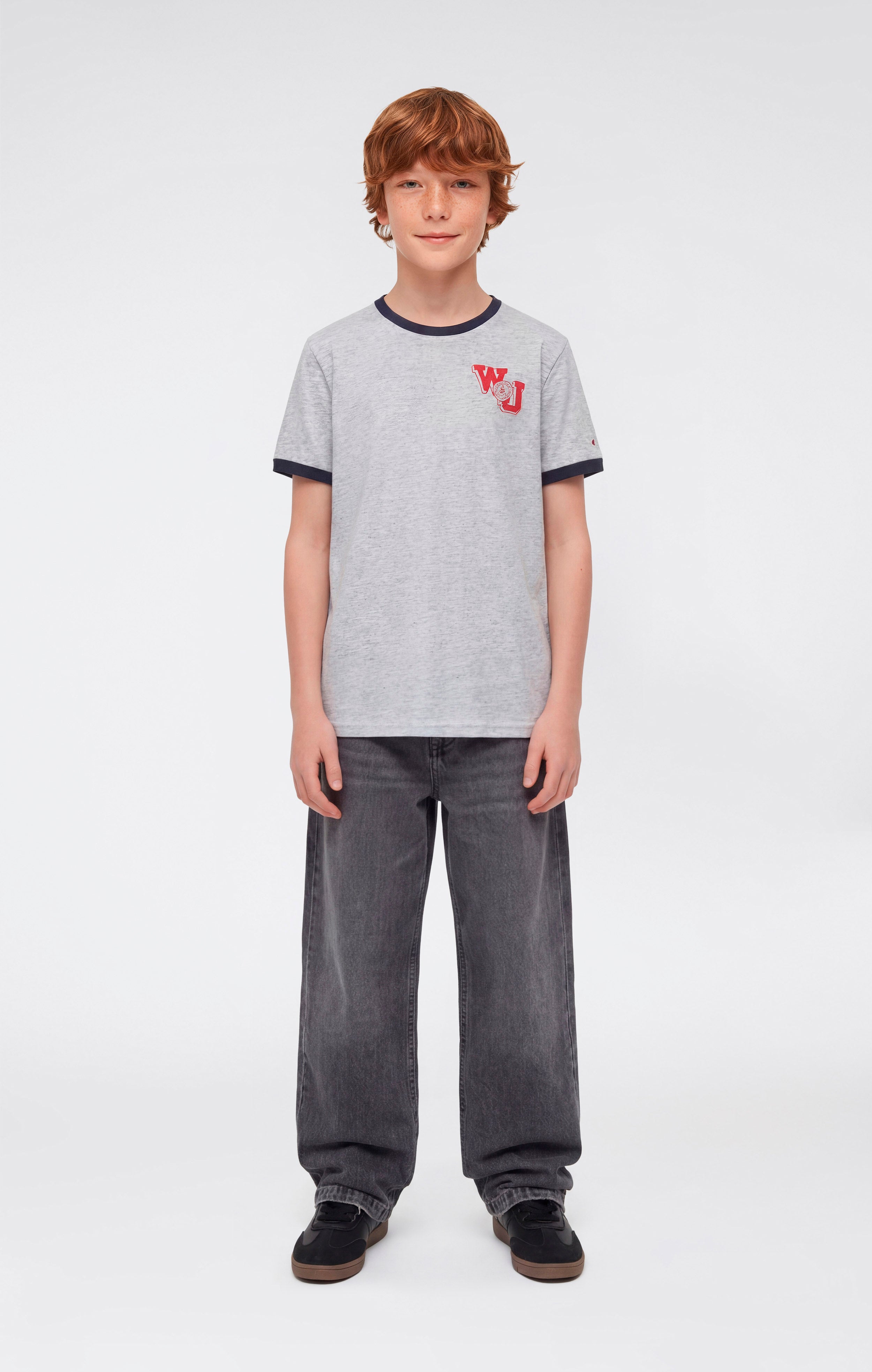 T-shirt Ringer con Grafica da Bambino
