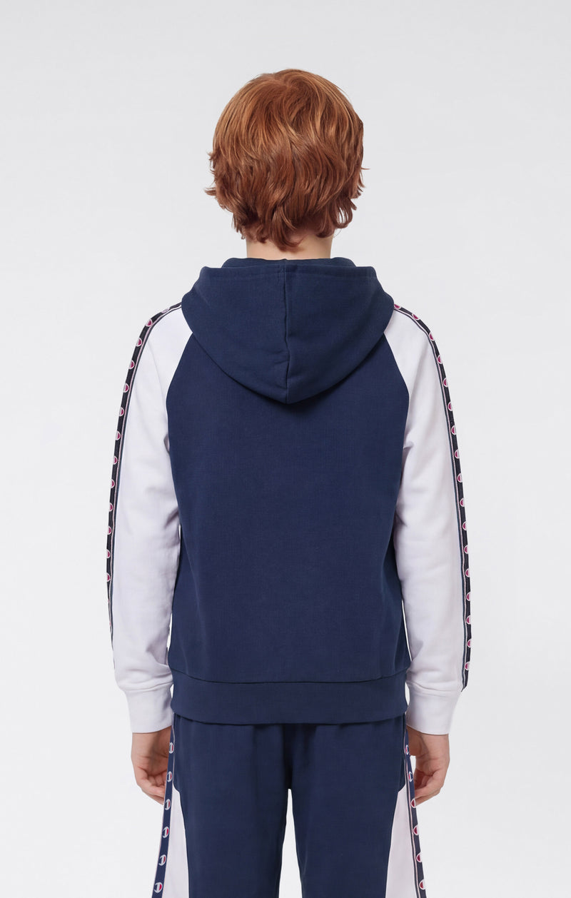 Sudadera con capucha y cinta C-Logo para niño