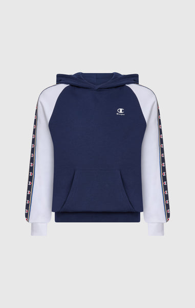 Boys’ Hooded Sweatshirt with C-Logo Tape