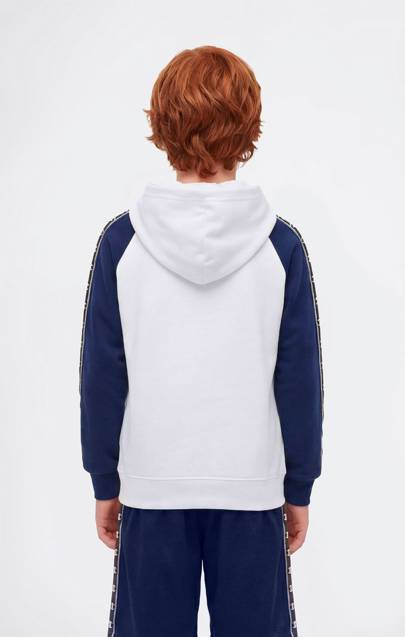 Boys’ Hooded Sweatshirt with C-Logo Tape