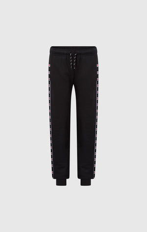 Boys’ Rib Cuff Pants with Tape Logo