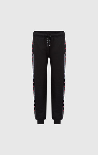 Jungen Hose mit Rippbündchen und Logo-Tape