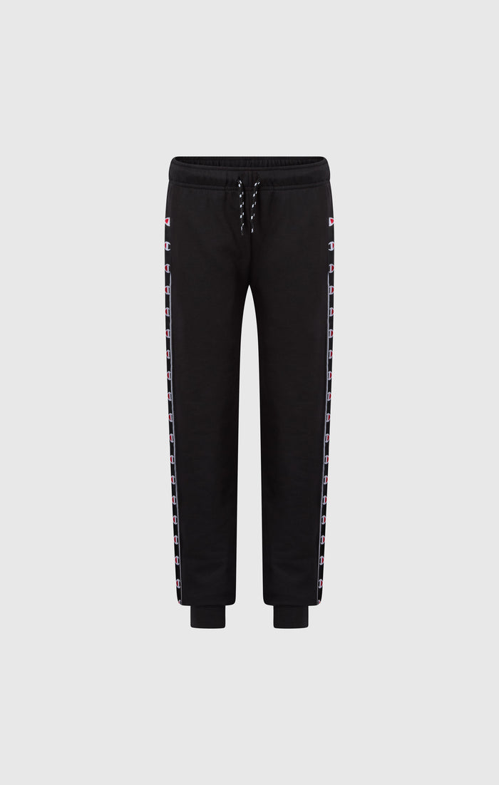 Boys’ Rib Cuff Pants with Tape Logo