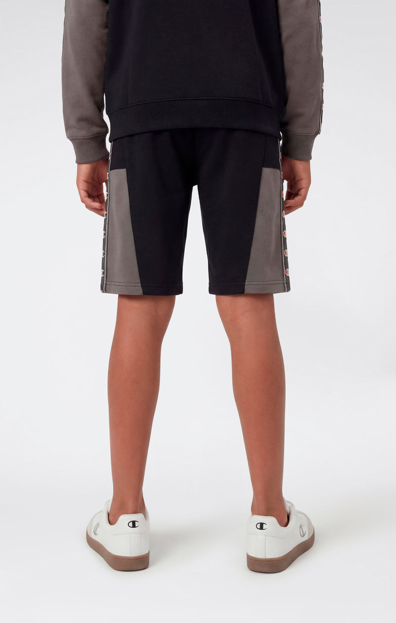 Boys’ Bermuda Shorts with Tape Logo
