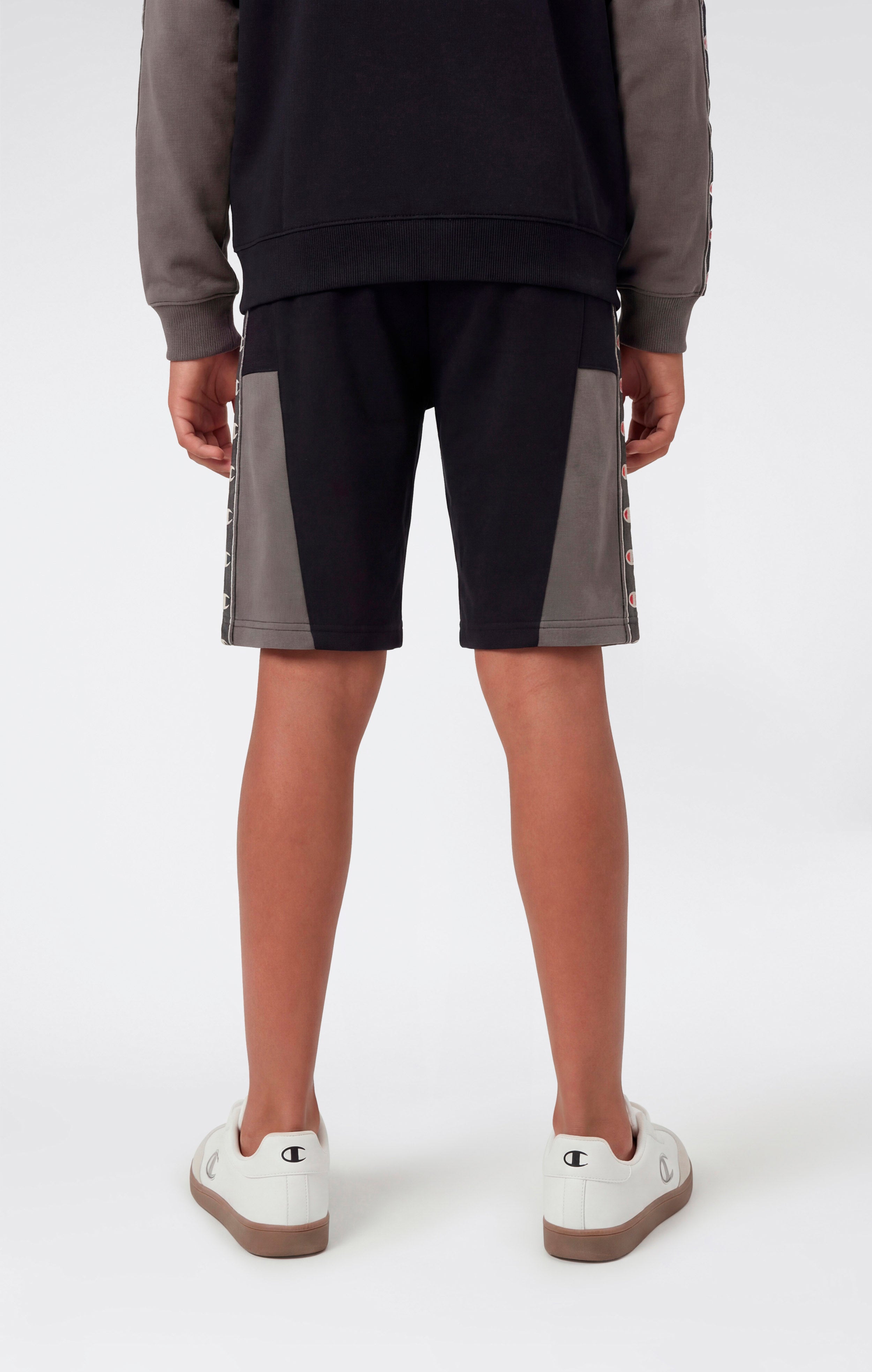 Boys’ Bermuda Shorts with Tape Logo