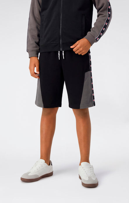 Boys’ Bermuda Shorts with Tape Logo