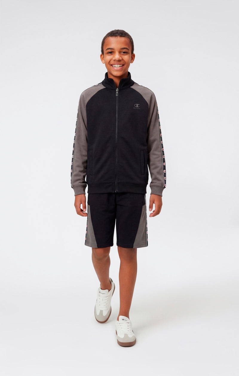 Boys’ Bermuda Shorts with Tape Logo