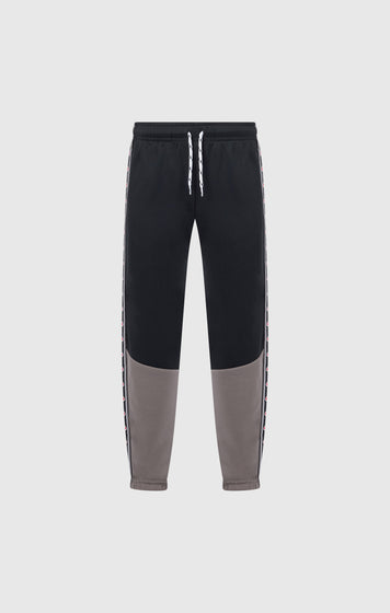 Pantalon avec bas élastiqués et bande logo pour garçon