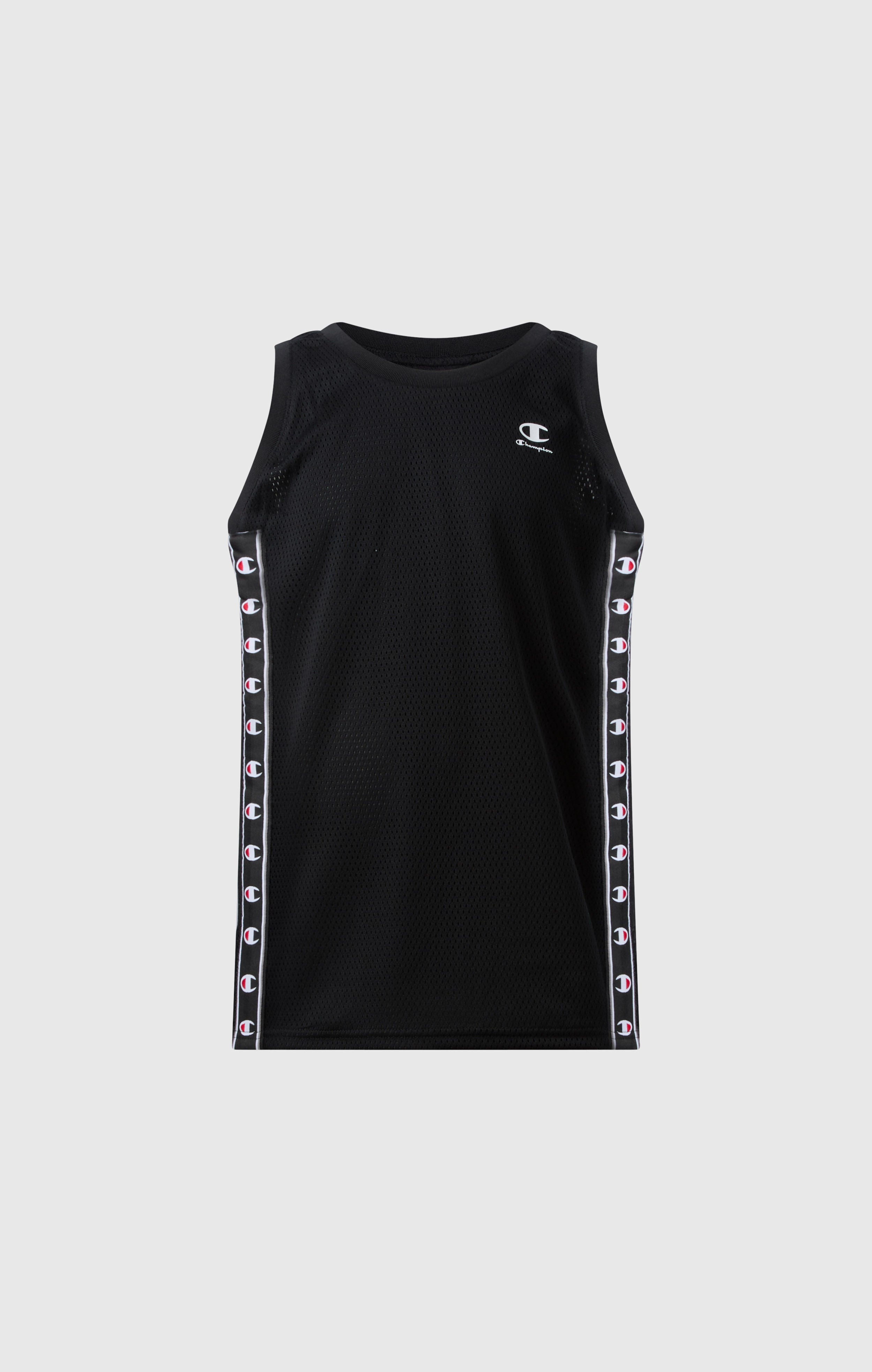 Boys’ Mesh Tank with Tape Logo