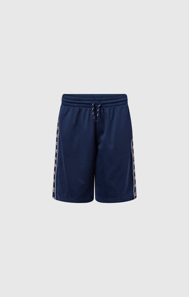 Boys’ Mesh Bermuda Shorts with Tape Logo