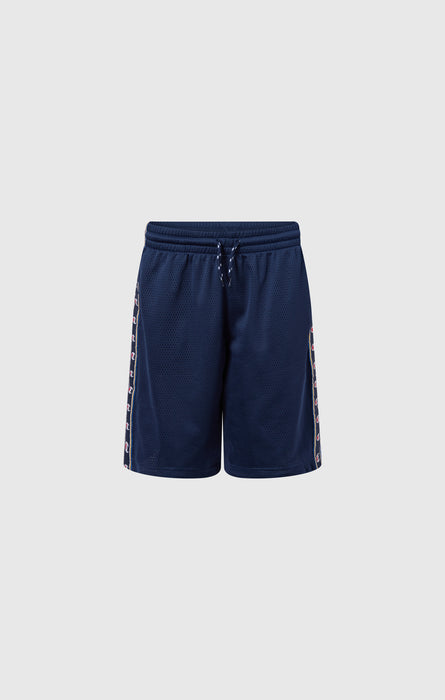 Bermudas de malla con cinta con logo para niño