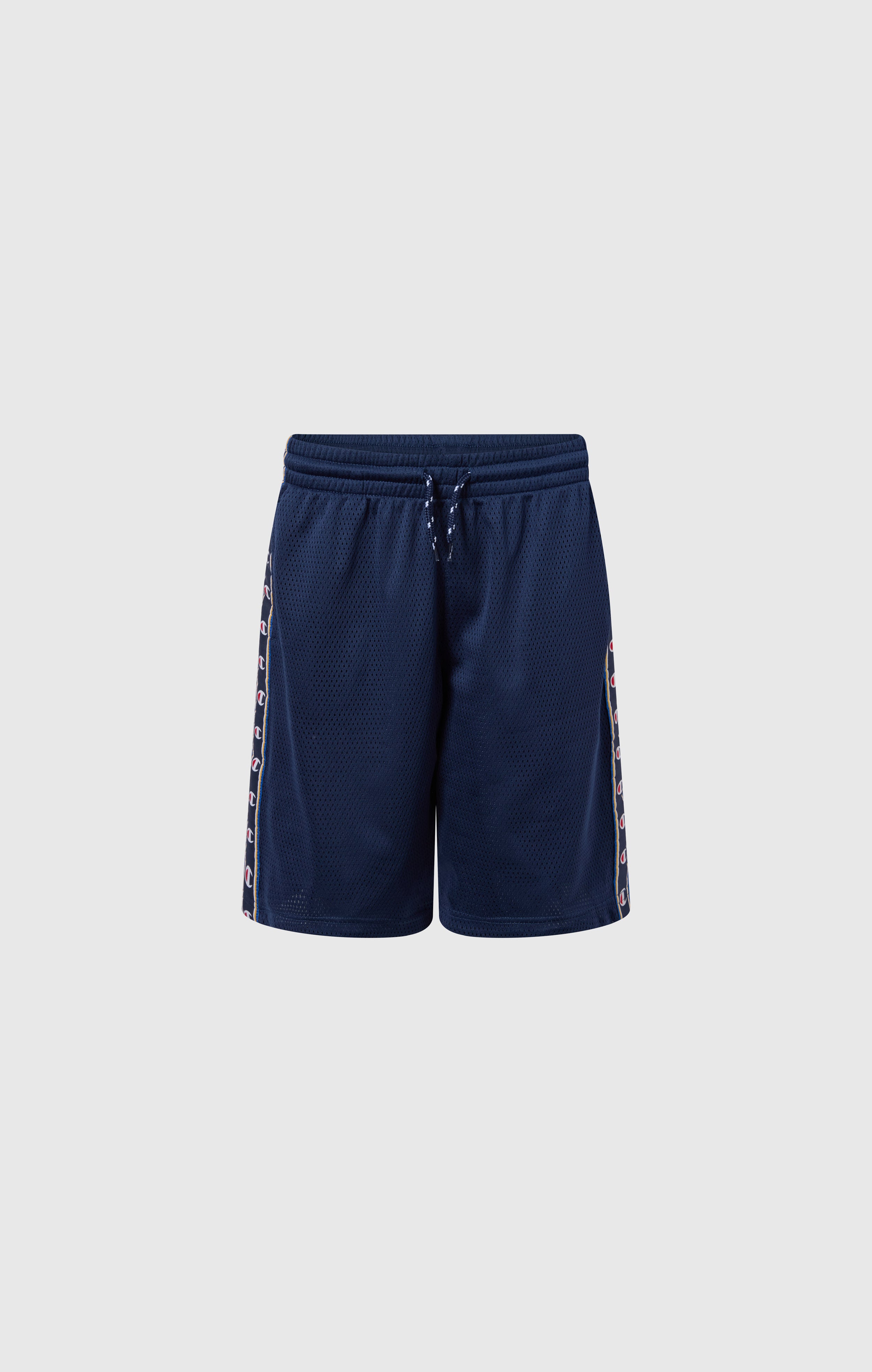 Boys’ Mesh Bermuda Shorts with Tape Logo