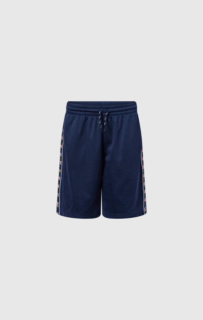 Boys’ Mesh Bermuda Shorts with Tape Logo