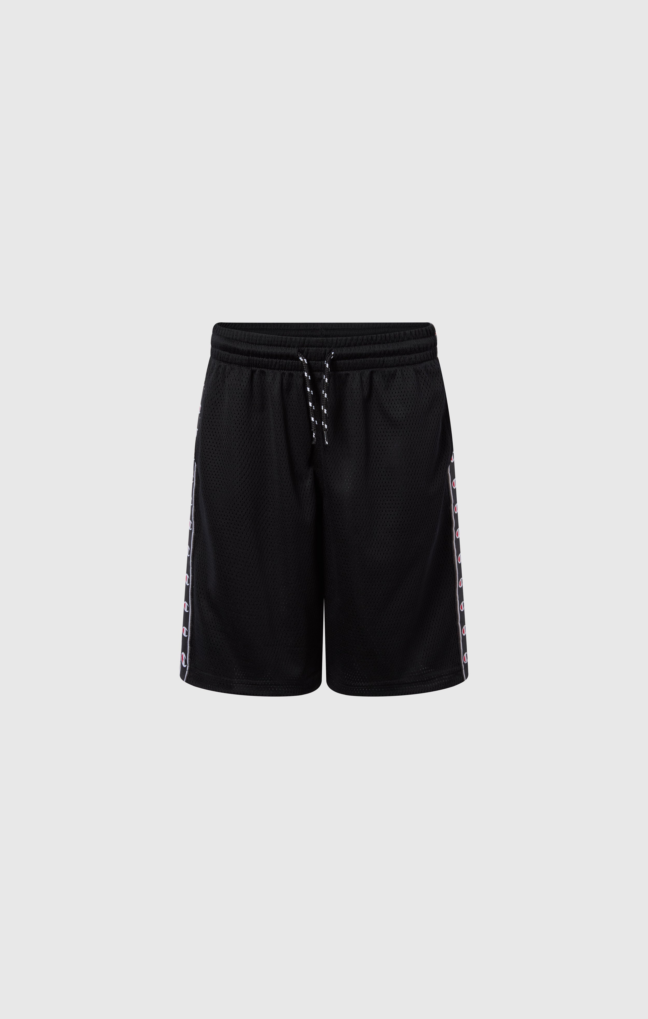 Boys’ Mesh Bermuda Shorts with Tape Logo