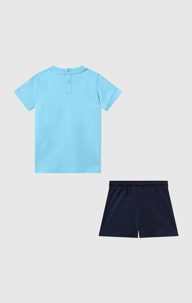 Baby Cotton T-Shirt and Shorts Set