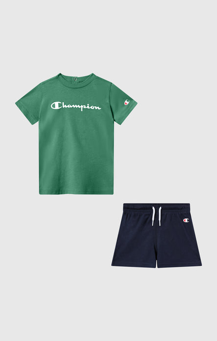 Baby Cotton T-Shirt and Shorts Set