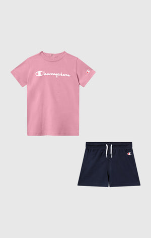 Baby Cotton T-Shirt and Shorts Set