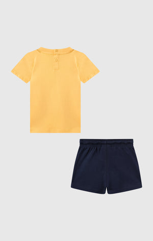 Baby Cotton T-Shirt and Shorts Set