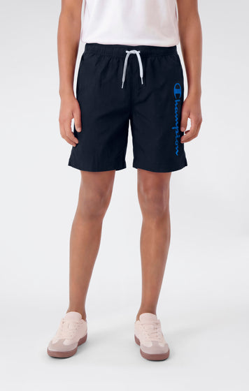 Costume da Bagno con Maxi Logo da Bambino